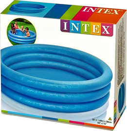 INTEX בריכה כחולה INTEX מתנפחת לילדים 147x33 ס"מ