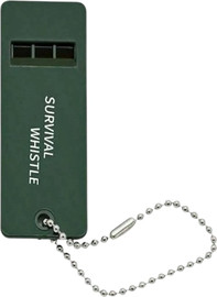 SportSale משרוקית הישרדות SOS חזקה עם שרשרת – עד 120dB