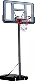 SportSale מתקן כדורסל נייד ומתכוונן עד 205 ס"מ כולל כדור ומשאבה