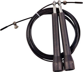 SportSale דלגית מקצועית צבע שחור Speed Rope