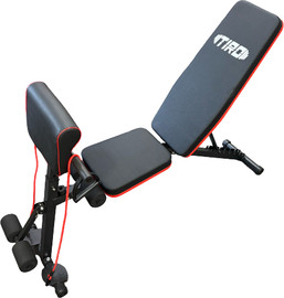 TIRO ספת כושר מתכווננת ומתקפלת עם כרית יד קדמית