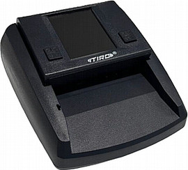 TIRO מכשיר נייד לבדיקת וספירת שטרות מזויפים דגם TIRO68 עם 68 חיישנים מספר אחד בעולם בטכנולוגית AI מגיע עם סוללה