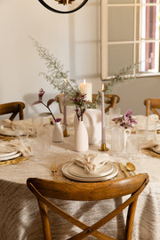 CASA BELLA מפת שולחן ונציה זהב בהיר