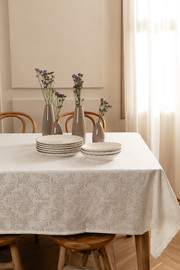 CASA BELLA מפת שולחן ואלרי לבנה