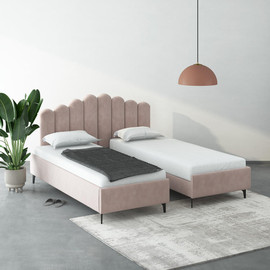 Moka Home מיטה יהודית דגם-SPRING כולל 2 מזרנים