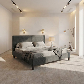 Moka Home מיטה זוגית דגם האג מידה 190*160 כולל מזרן אורטופדי 1290