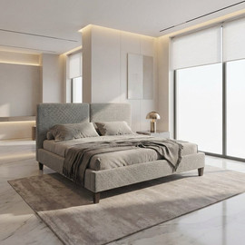 Moka Home מיטה זוגית דגם האג מידה 190*160 כולל מזרן אורטופדי 1290