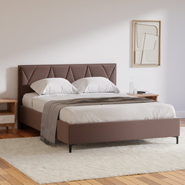 Moka Home מיטה דגם - Cavalli כולל מזרן - בצבע FIBER-04