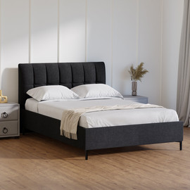 Moka Home מיטה דגם - imperia כולל מזרן - בתוספת ארגז מצעים - בצבע FIBER-16