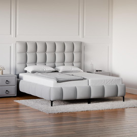 Moka Home מיטה יהודית דגם - Alison כולל 2 מזרנים - בצבע FIBER-13