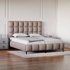 Moka Home מיטה יהודית דגם - Alison כולל 2 מזרנים - בתוספת שני ארגזי מצעים - בצבע ISTANBUL-49