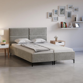 Moka Home מיטה יהודית דגם - Verto כולל מזרנים - בצבע Dream-01