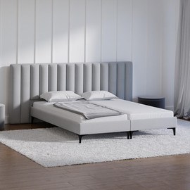 Moka Home מיטה יהודית דגם Juli כולל 2 מזרנים - בצבע FIBER-13