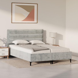 Moka Home מיטה יהודית-דגם - Armani כולל 2 מזרנים - בתוספת זוג ארגזי מצעים - בצבע Dream-02