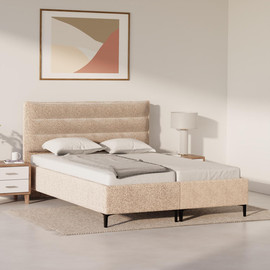 Moka Home מיטה יהודית-דגם - Armani כולל 2 מזרנים - בתוספת זוג ארגזי מצעים - בצבע Dream-04