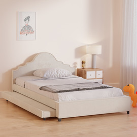 Moka Home מיטת חבר דגם - Barbie כולל 2 מזרנים - בצבע Dream-03