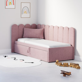Moka Home מיטת חבר דגם - Jelly כולל 2 מזרנים - בצבע ISTANBUL-69