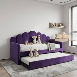 Moka Home מיטת חבר דגם - סתיו כולל 2 מזרנים - בתוספת ארגז מצעים - בצבע ISTANBUL-38