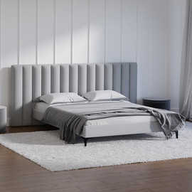 Moka Home מיטה דגם Juli כולל מזרן - בתוספת ארגז מצעים - בצבע ISTANBUL-50