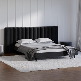Moka Home מיטה דגם Juli כולל מזרן - בתוספת ארגז מצעים - בצבע ISTANBUL-67