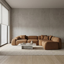 Moka Home ספת רביצה דגם - Bonita - בצבע AZION-06