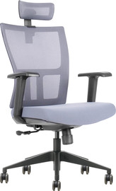 ERGOTOP כסא עבודה ארגונומי מתכוונן - ERGOTOP SUNNY - gray-blue