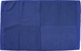 Zone Denmark שטיח אמבטיה 80x50 ס"מ Classic - כחול אינדיגו