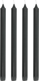 Villa Collection סט 4 נרות סטארין Aia ג' 30 סמ - שחור