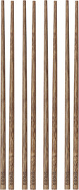 Villa Collection סט 4 מקלות צ'ופסטיקס Shoku - עץ כהה