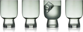 Lyngby Glas סט 4 כוסות לשתיה 300 מל' Sorrento - זכוכית ירוקה