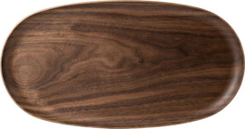Essentials מגש עץ Blair 35X18 ס"מ - אגוז טבעי