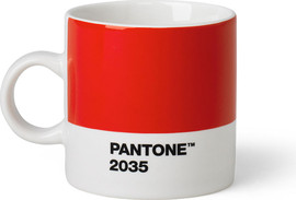 Copenhagen Design כוס אספרסו PANTONE - אדום