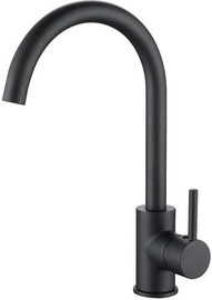 Aquila Premium ברז פרח ארוך DONALD שחור AQUILA PREMIUM