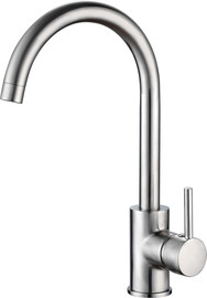 Aquila Premium ברז פרח ארוך DONALD ניקל מוברש AQUILA PREMIUM