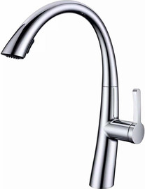 Aquila Premium ברז מטבח נשלף WAVE כרום AQUILA PREMIUM