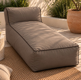 SHANGO פוף שזלונג מודולרי POSITANO taupe