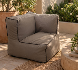 SHANGO פוף פינה מודולרית BARBADOS Taupe