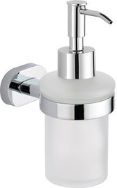 חרסינה דיספנסר לסבון תלוי Matrix 666C-4 עשוי מחומר Brass אל חלד צבע ניקל מבריק