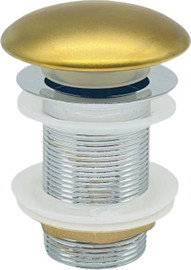 חרסינה ונטיל לכיור רחצה Brass אל חלד צבע זהב מט DR-03
