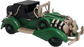 בוקסטייל מכונית רטרו ירוקה 16.5x7.5x7ס"מ 4528
