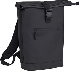 בוקסטייל תיק גב למחשב נייד Rolltop רולטופ שחור דגם 5231