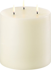 מלח הארץ נרות LED pillar candle triple flame - Iory