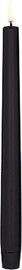 מלח הארץ נרות Led Taper Candle Black