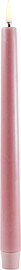 מלח הארץ נרות Led Taper Candle Dusty Rose