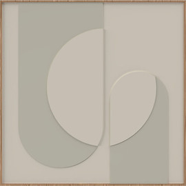 מלח הארץ תמונת תבליט מודרנית - דגם 1 - 60X60