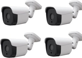 camera8200 סט 4 מצלמות אבטחה צינור 5M