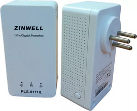 camera8200 זוג מעביר רשת על חשמל ZINWELL 1G מחודש