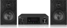 camera8200 מערכת מיקרו זוג רמקולים ומגבר 60W