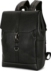 Camel Mountain תיק גב Dynamesh Exclusive 20L למחשב 16 אינץ' מעור אמיתי מבית כאמל מאונטין - שחור