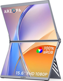 ARZOPA מסך עזר נייד דגם E1 DUEL מבית ARZOPA